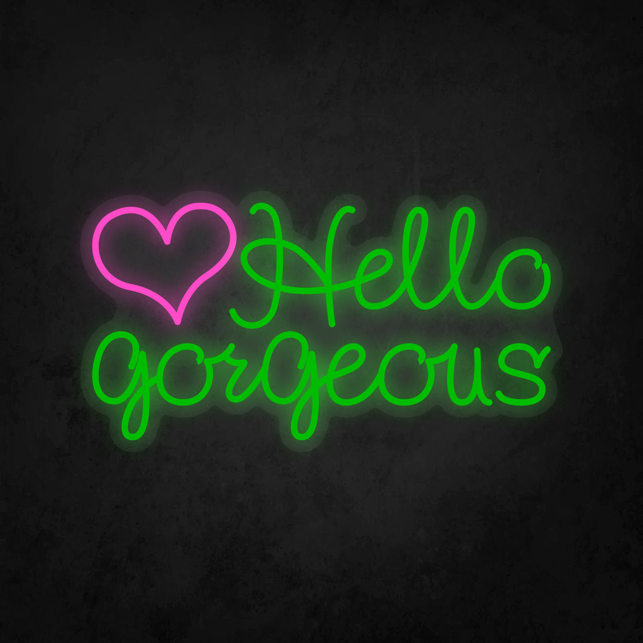 LED Neon Sign - Hello Gorgeous