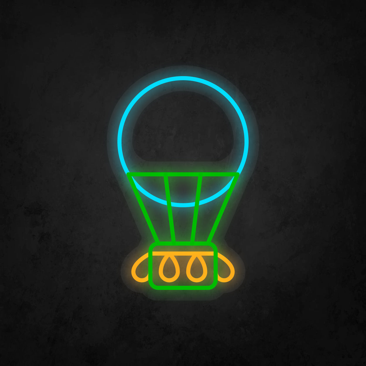 LED Neon Sign - Hot Air Balloon