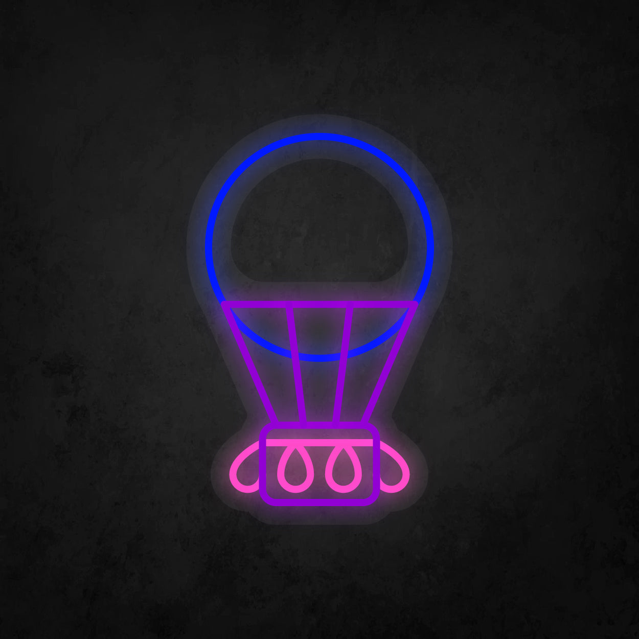 LED Neon Sign - Hot Air Balloon