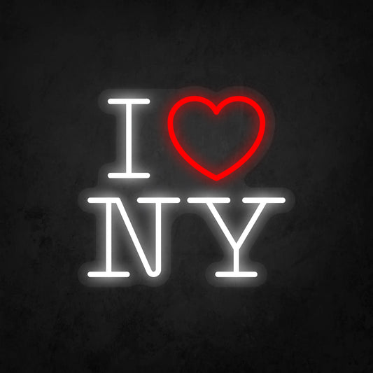 LED Neon Sign - I Love New York