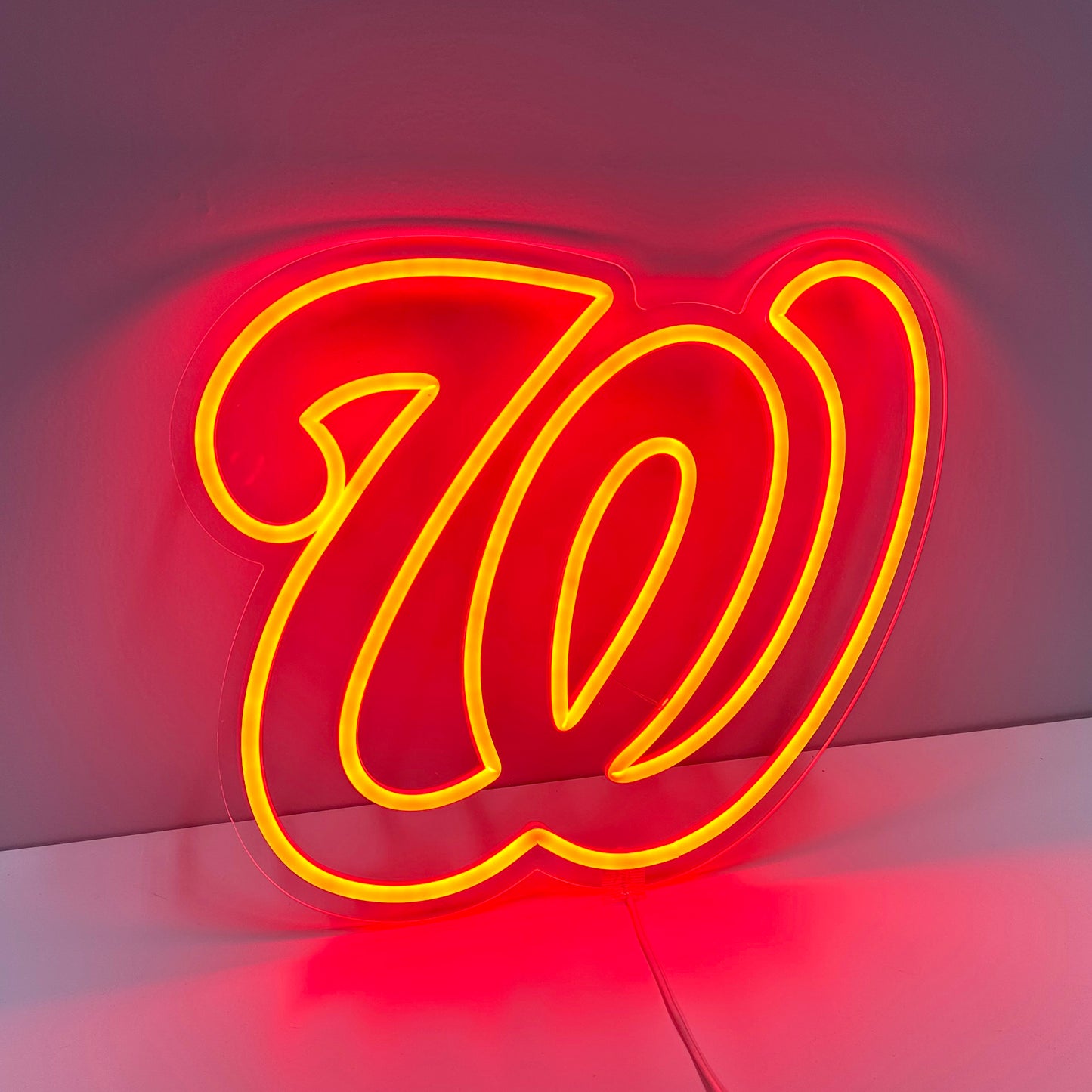 LED Neon Sign - Washington Nationals - Medium