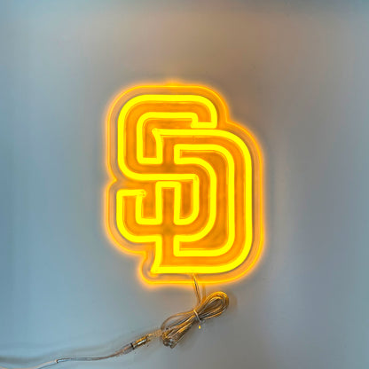 LED Neon Sign - San Diego Padres - Small