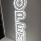 LED Neon Sign - OPEN Vertical 2 Line