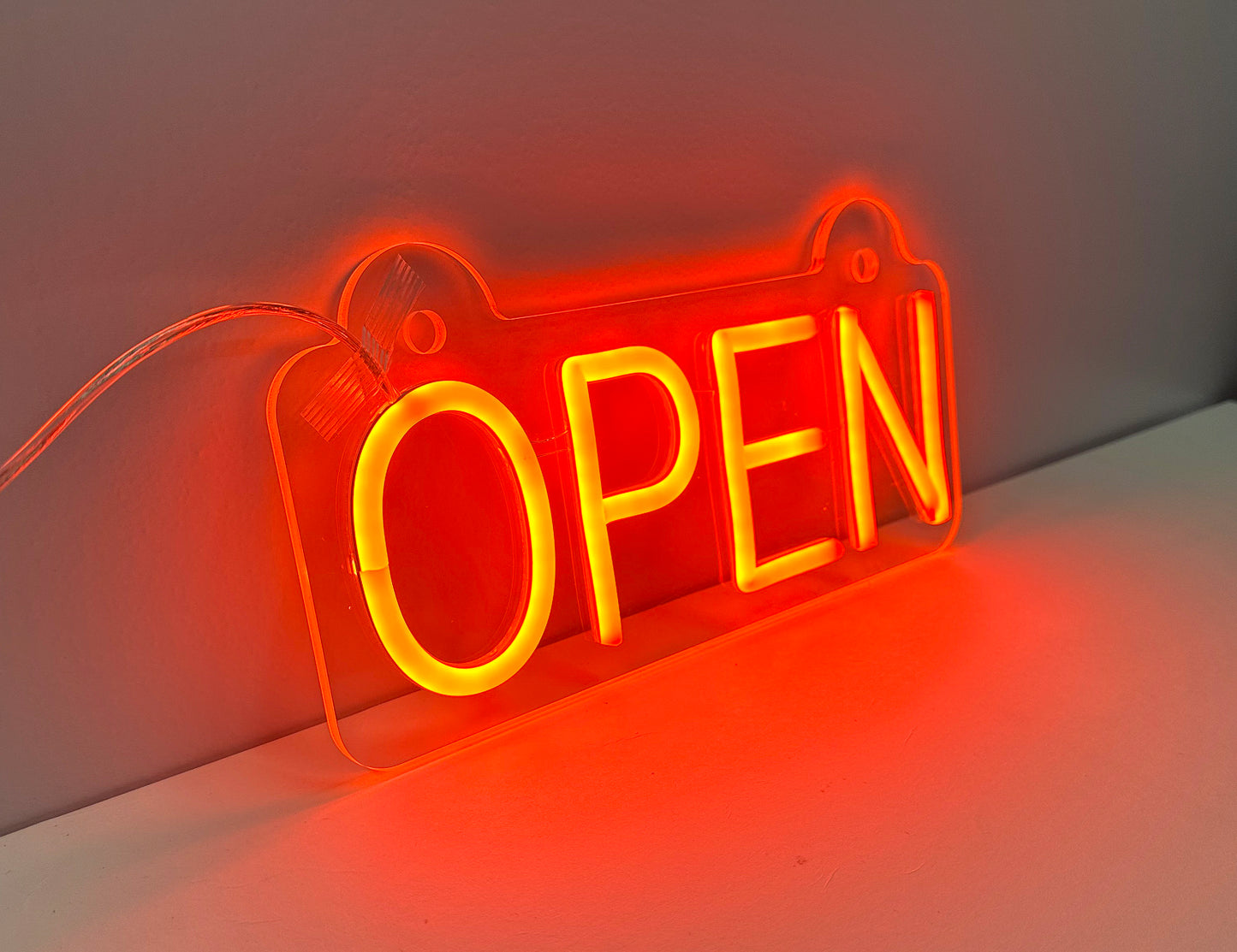 LED Neon Sign - Store Open Sign for Window