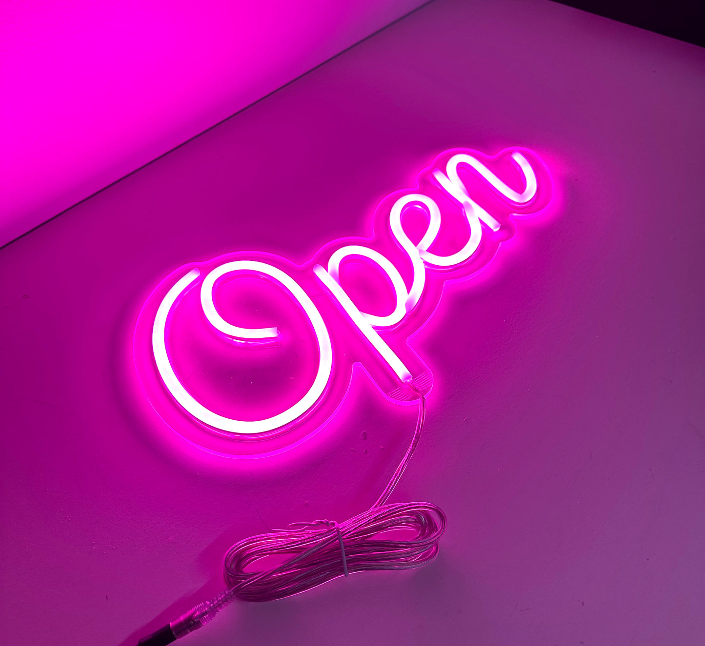 LED Neon Sign - Open Small