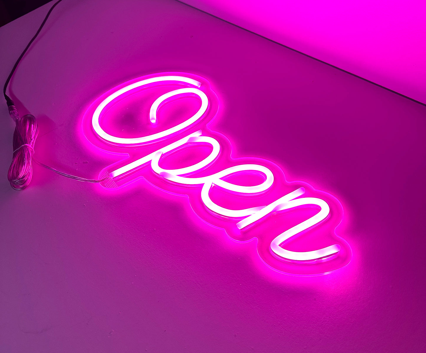 LED Neon Sign - Open Small