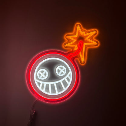 LED Neon Sign - Overwatch - Junkrat Player Icon