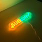 LED Neon Sign - Subway