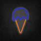 LED Neon Sign - Ice Cream - Cone