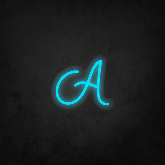 LED Neon Sign - Initial A