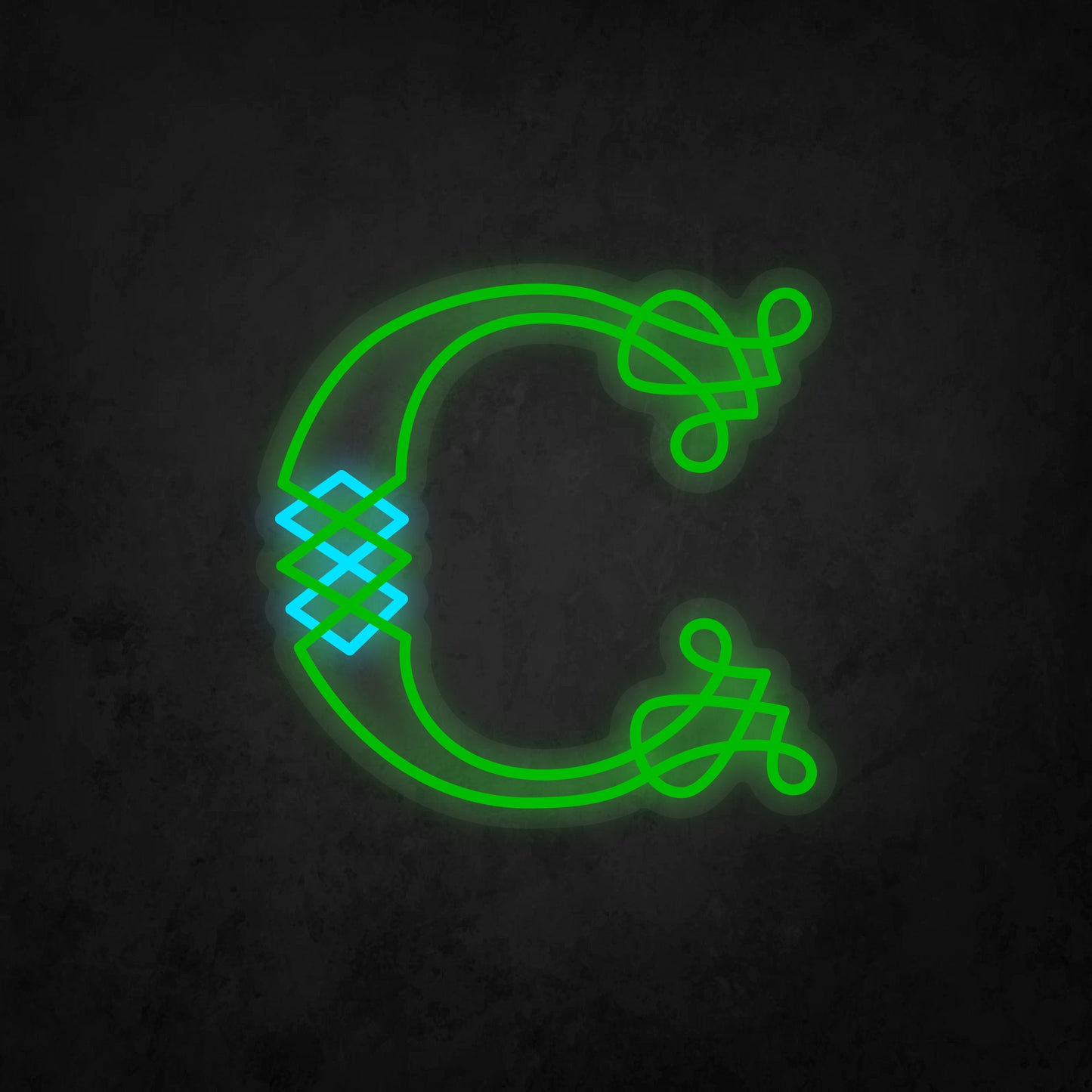 LED Neon Sign - Initial C Special