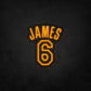 LED Neon Sign - JAMES 6