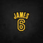 LED Neon Sign - JAMES 6