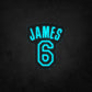 LED Neon Sign - JAMES 6