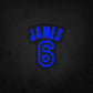 LED Neon Sign - JAMES 6