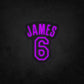 LED Neon Sign - JAMES 6