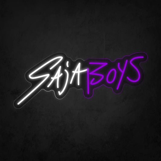 LED Neon Sign - KDH Saja Boys