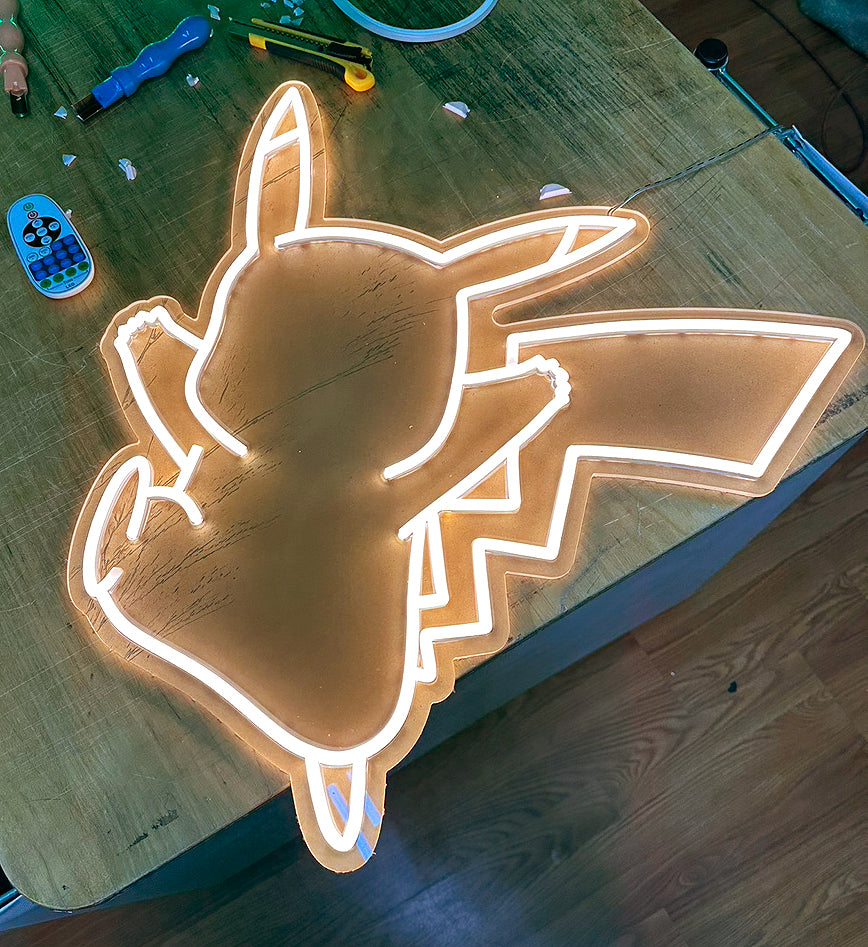 LED Neon Sign - Pokemon Pikachu