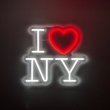 LED Neon Sign - I Love New York