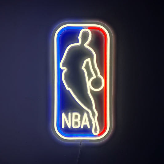 LED Neon Sign - NBA - National Basketball Association - Small