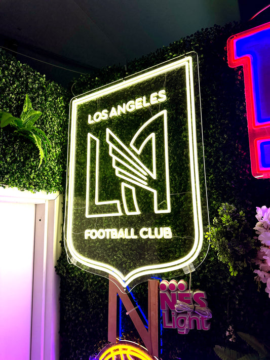 LED Neon Sign - Los Angeles Football Club - LA FC