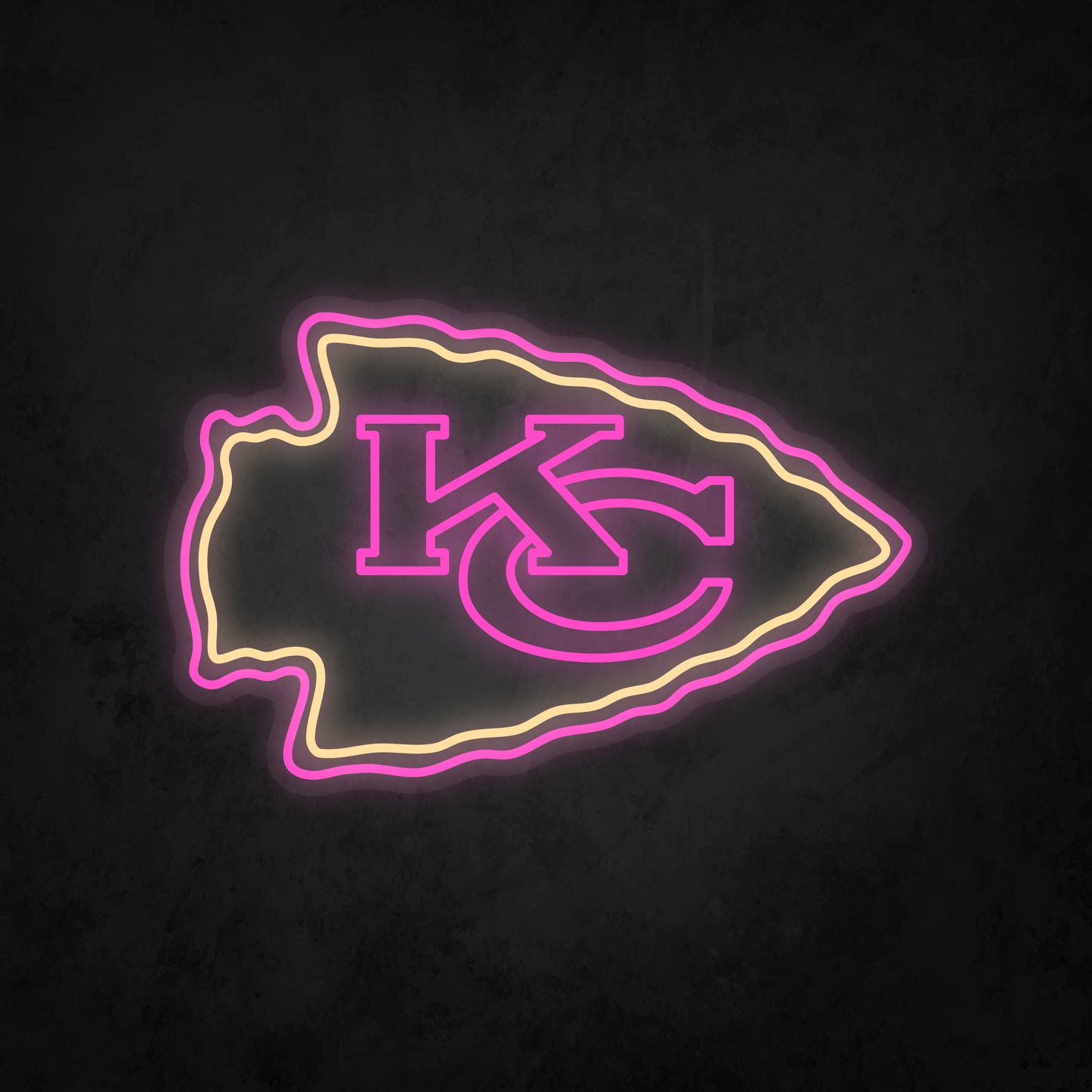 LED Neon Sign - Kansas City Chiefs