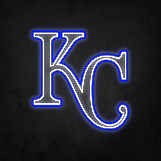LED Neon Sign - Kansas City Royals Large