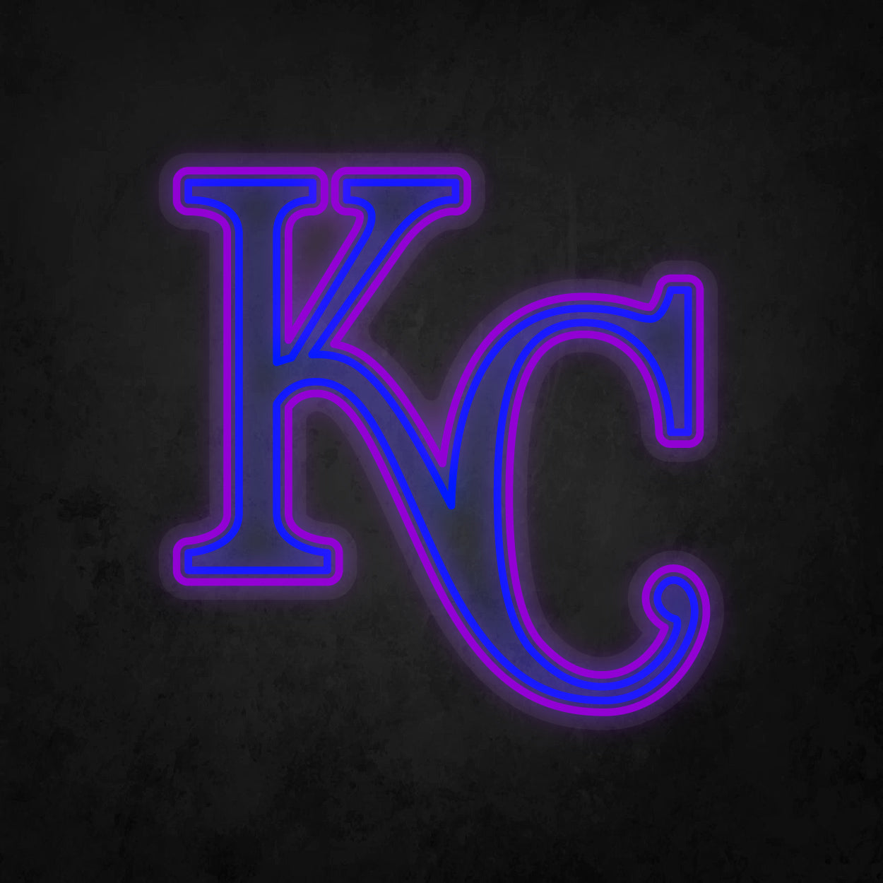 LED Neon Sign - Kansas City Royals Large