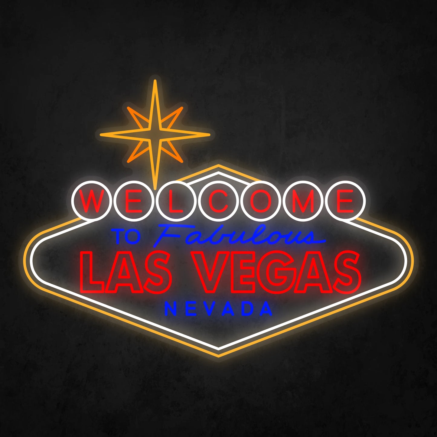 LED Neon Sign - Las Vegas