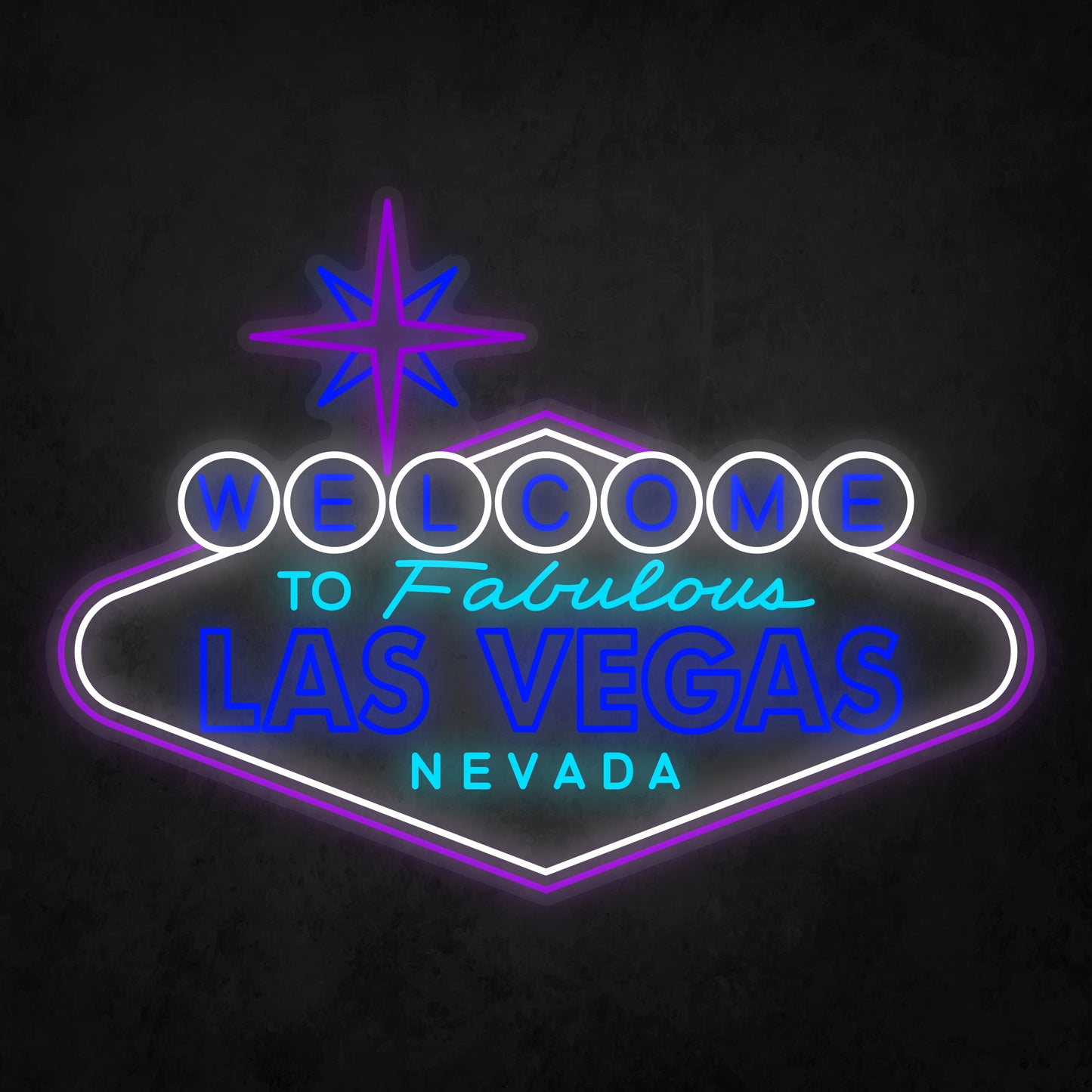 LED Neon Sign - Las Vegas