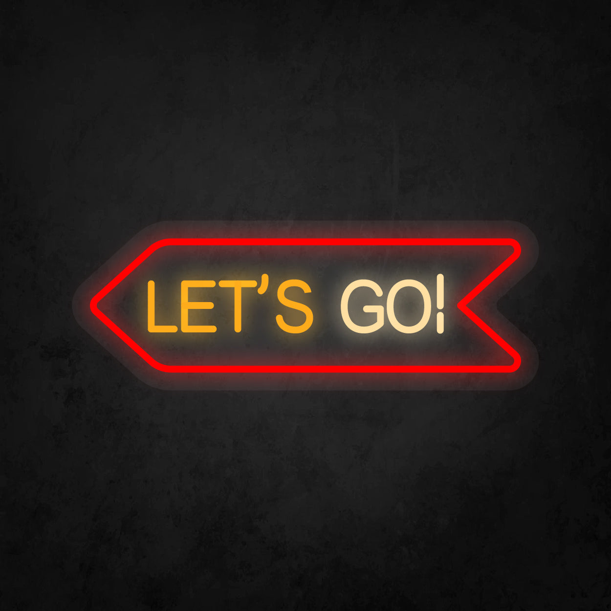 LED Neon Sign - Let's Go! – Self Signs