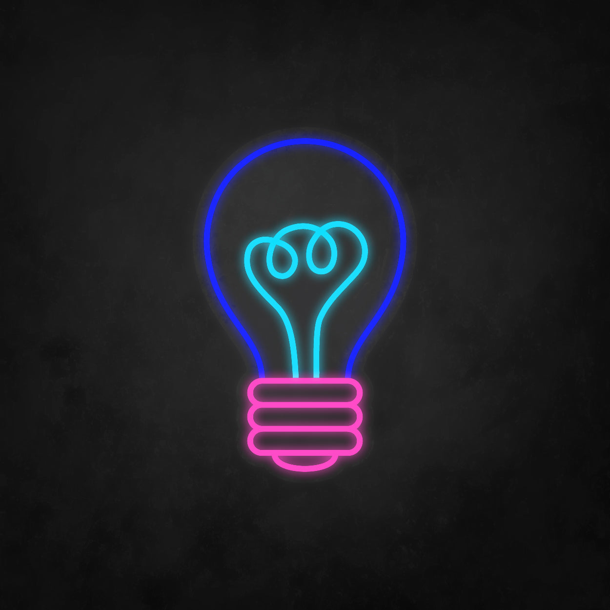 LED Neon Sign - Light Bulb