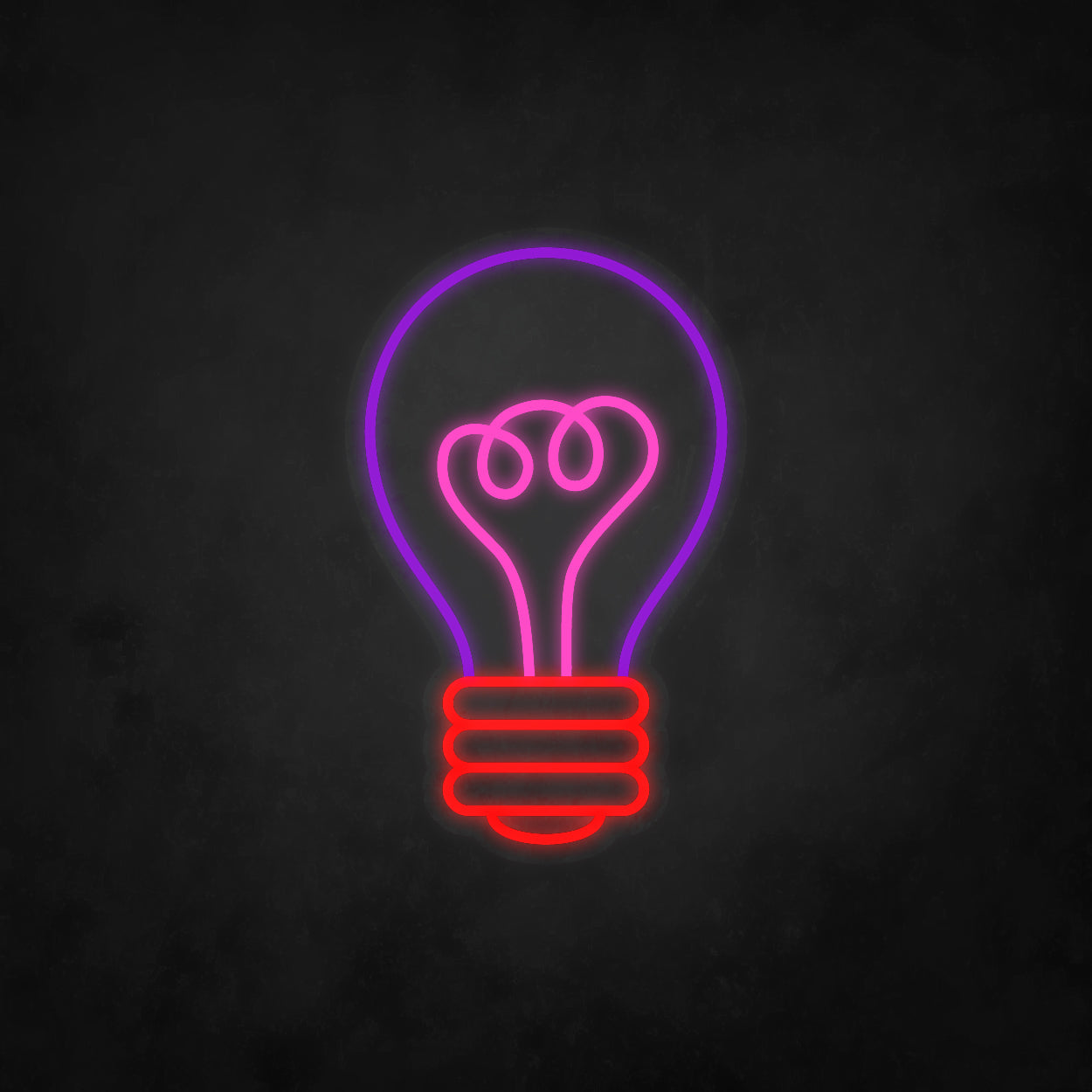 LED Neon Sign - Light Bulb