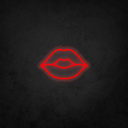 LED Neon Sign - Lips