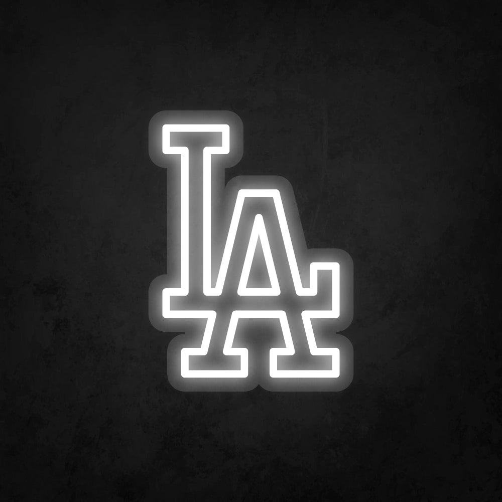 LED Neon Sign - Los Angeles Dodgers - Small