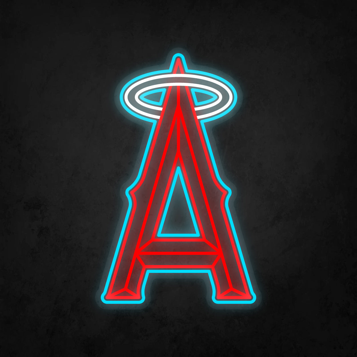 LED Neon Sign - Los Angeles Angels Large