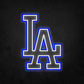 LED Neon Sign - Los Angeles Dodgers Large