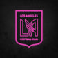 LED Neon Sign - Los Angeles Football Club - LA FC