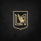 LED Neon Sign - Los Angeles Football Club - LA FC - Small