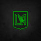 LED Neon Sign - Los Angeles Football Club - LA FC - Small