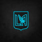 LED Neon Sign - Los Angeles Football Club - LA FC - Small