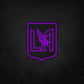 LED Neon Sign - Los Angeles Football Club - LA FC - Small