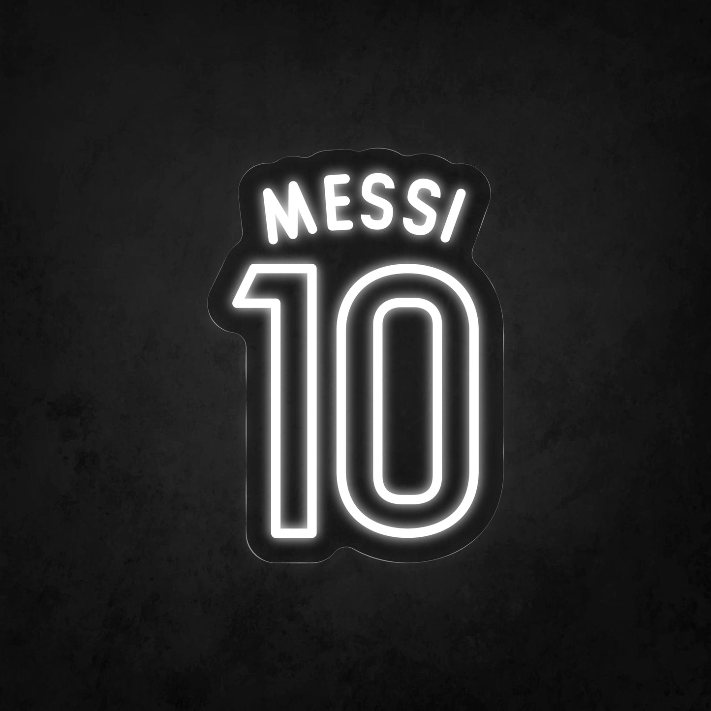 LED Neon Sign - MESSI 10