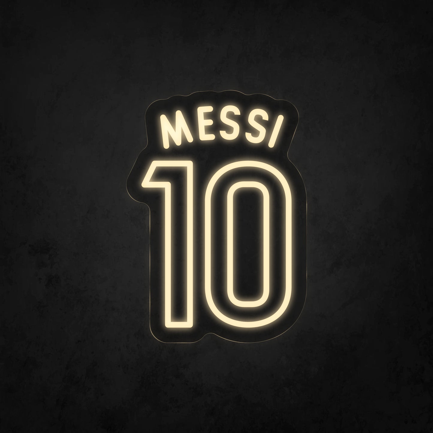 LED Neon Sign - MESSI 10