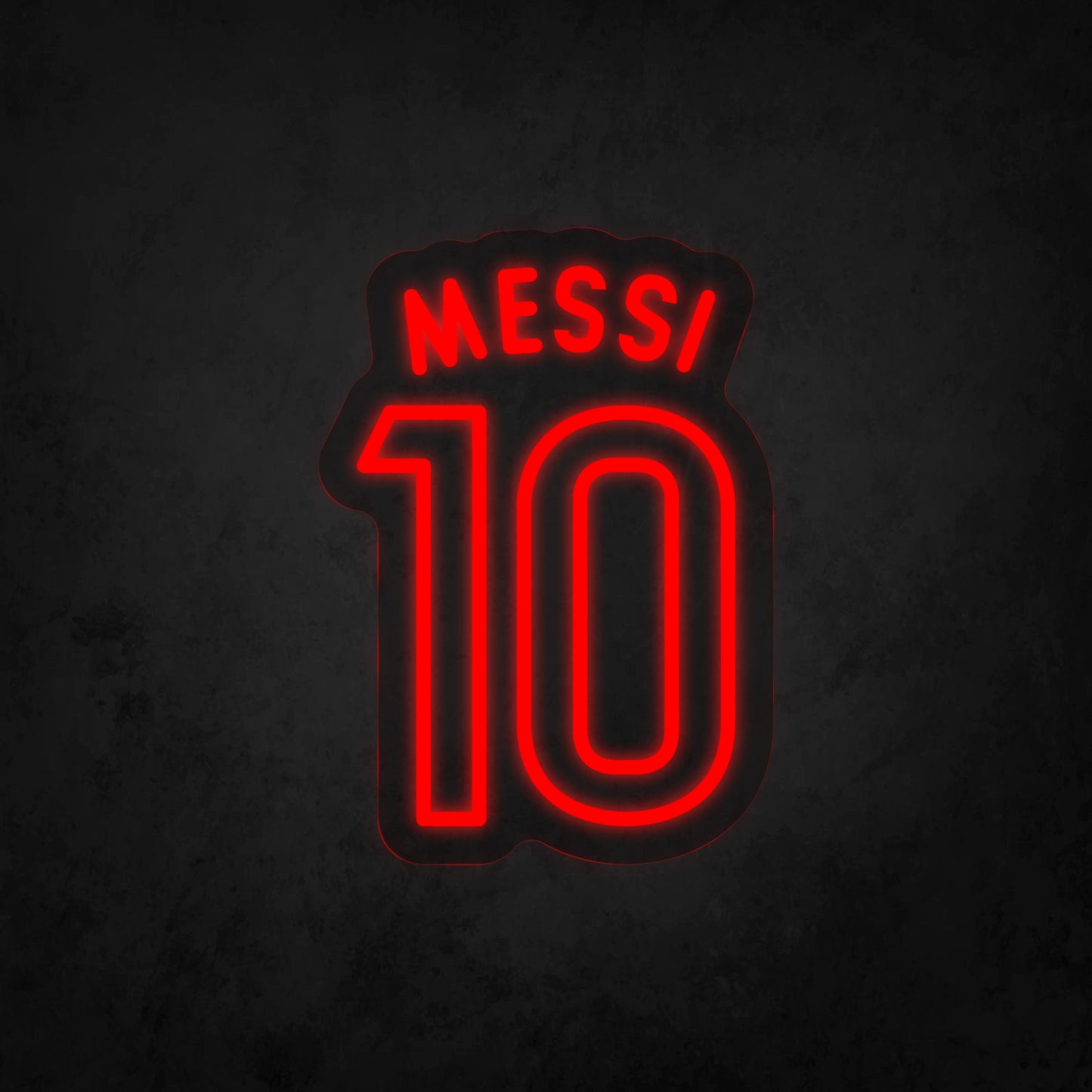 LED Neon Sign - MESSI 10