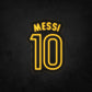 LED Neon Sign - MESSI 10