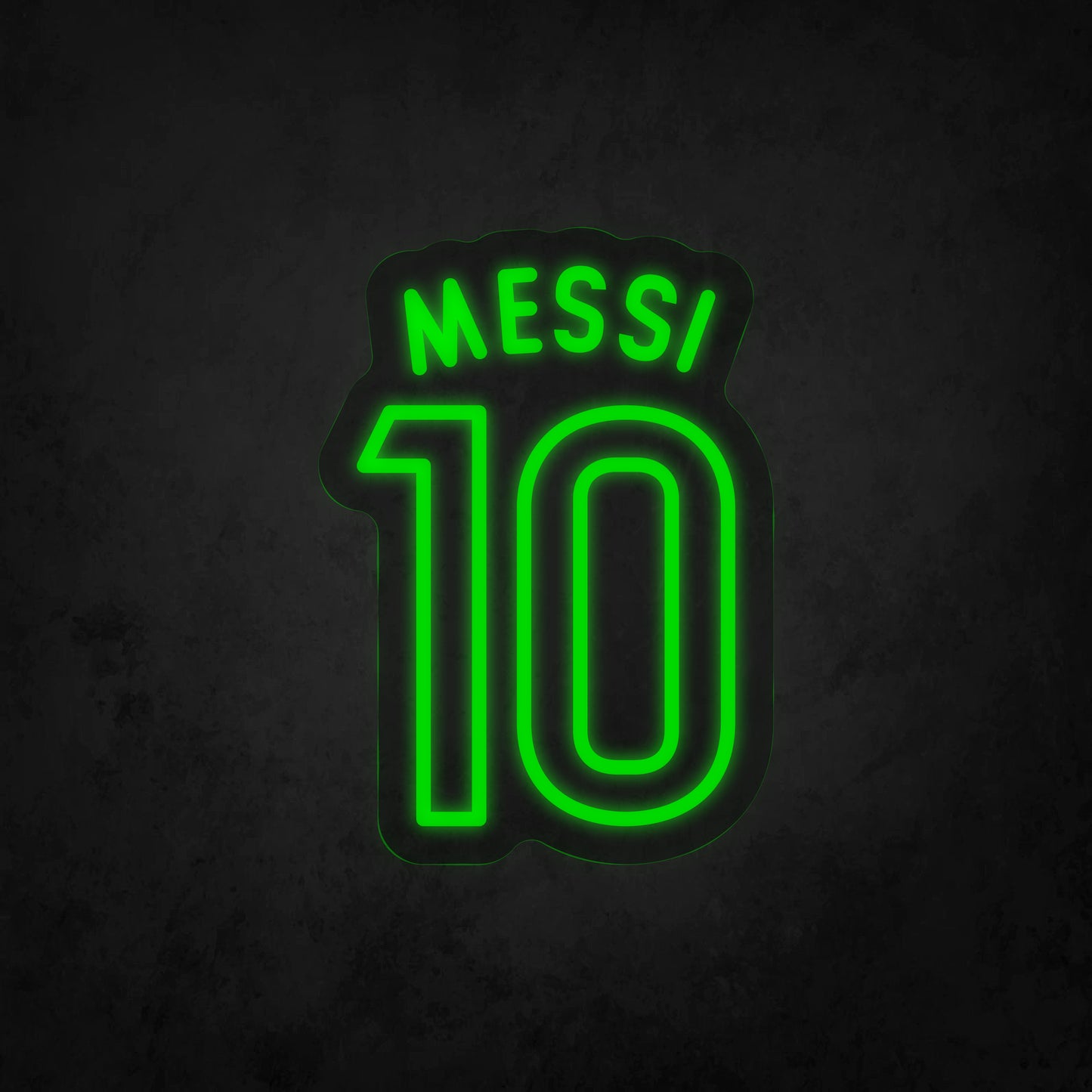 LED Neon Sign - MESSI 10