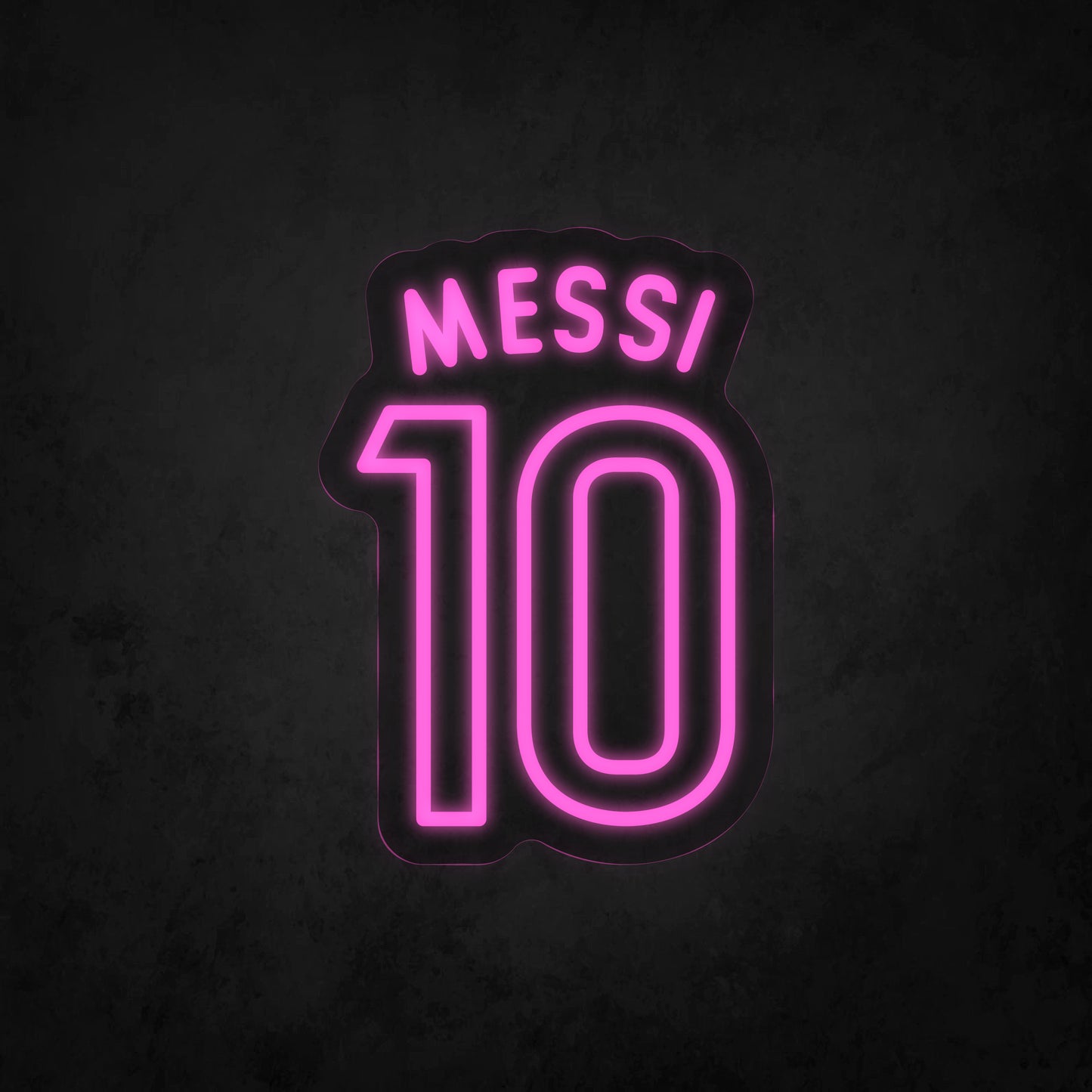 LED Neon Sign - MESSI 10
