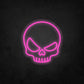 LED Neon Sign - Mad Skull