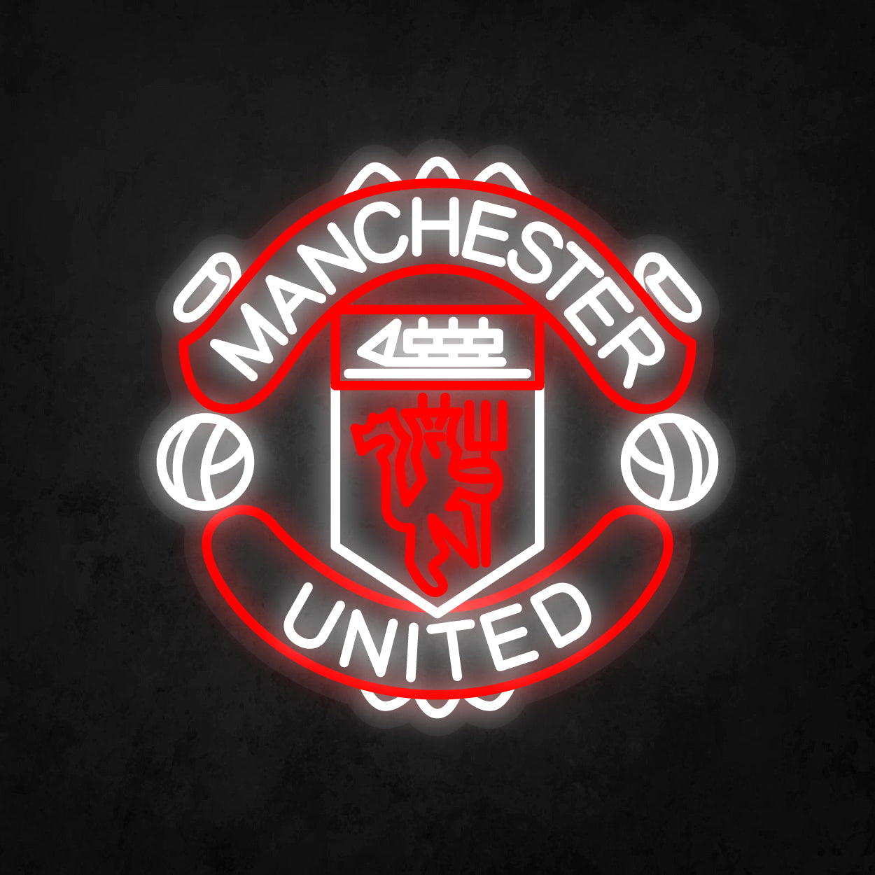 LED Neon Sign - Manchester United